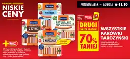 Biedronka Parówki tarczyński oferta