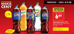 Biedronka Napój gazowany: Pepsi, Pepsi Twist, Pepsi Zero, Mirinda, 7up zero oferta