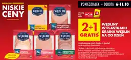 Biedronka Wędliny w plastrach kraina wędlin oferta
