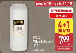 ALDI CALIX Wkład olejowy 144 h oferta