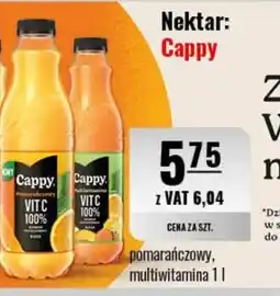 Eurocash Nektar: Cappy pomarańczowy, multiwitamina oferta