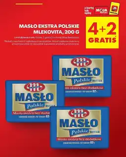 Biedronka Masło ekstra polskie Mlekovita, 200g oferta