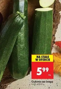 Biedronka Cukinia zielona oferta
