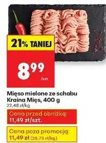 Biedronka Mięso mielone ze schabu Kraina Mięs oferta