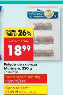 Biedronka Polędwice z dorsza Marinero oferta