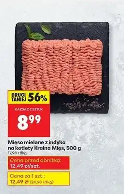 Biedronka Mięso mielone z indyka Kraina Mięs oferta