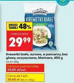 Biedronka Krewetki białe vannamei Marinero oferta