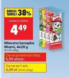 Biedronka Kanapka mleczna mix paw patrol Miami oferta