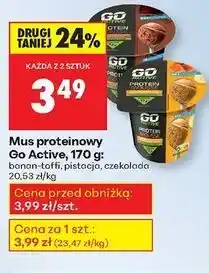 Biedronka Mus czekoladowy Go Active oferta