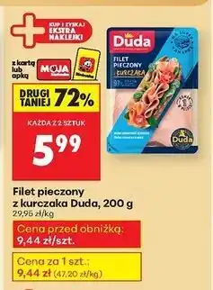 Biedronka Filet pieczony z kurczaka Silesia Duda oferta