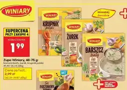Biedronka Barszcz biały Winiary oferta