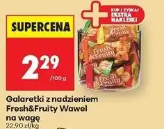 Biedronka Galaretki Wawel Fresh & Fruity oferta