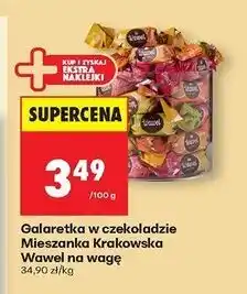 Biedronka Galaretki w czekoladzie miks Wawel Mieszanka Krakowska oferta