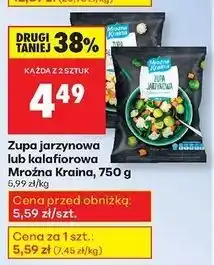 Biedronka Zupa kalafiorowa Mroźna Kraina oferta