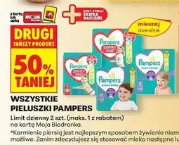 Biedronka Pieluchomajtki 3 midi Pampers Pants oferta