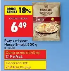 Biedronka Pierogi z mięsem Nasze Smaki oferta