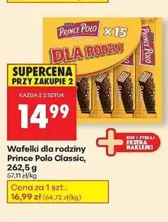 Biedronka Wafelek classic Prince Polo oferta