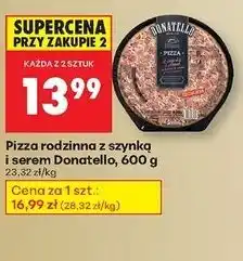 Biedronka Pizza z szynką i serem Donatello oferta