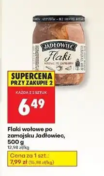 Biedronka Flaki wołowe po zamojsku Jadłowiec oferta