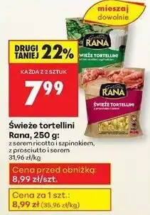 Biedronka Tortellini z prosciutto i serem Giovanni Rana oferta
