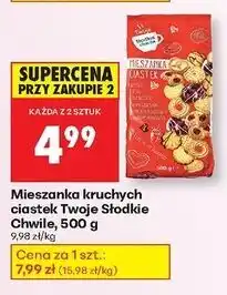 Biedronka Mieszanka kruchych ciastek Twoje Słodkie Chwile oferta