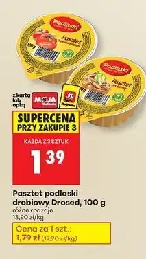 Biedronka Pasztet z pomidorami Drosed Podlaski oferta