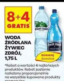 Biedronka Woda mocny gaz Żywiec Zdrój oferta