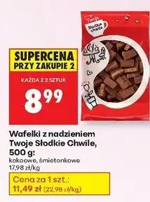 Biedronka Wafle śmietankowe Twoje Słodkie Chwile oferta