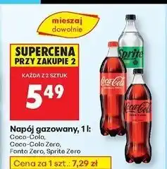 Biedronka Napój pomarańczowy Fanta Zero oferta