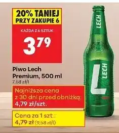 Biedronka Piwo Lech Premium oferta