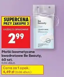 Biedronka Płatki kosmetyczne maxi Be Beauty oferta