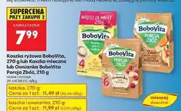 Biedronka Kaszka mleczna 7 zbóż wieloowocowa Bobovita Porcja Zbóż oferta