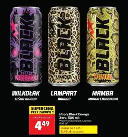 Biedronka Napój energetyczny mamba Black Energy oferta