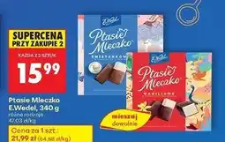 Biedronka Czekoladki śmietankowe E. Wedel Ptasie Mleczko oferta