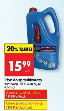 Biedronka Płyn do spryskiwaczy zimowy Aura Nano oferta
