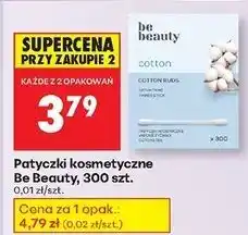 Biedronka Patyczki higieniczne Be Beauty oferta