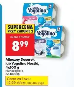 Biedronka Deserek malinowy Nestle Yogolino (Jogolino) oferta