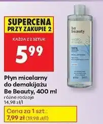 Biedronka Płyn micelarny hydro intense Be Beauty oferta