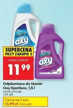 Biedronka Odplamiacz color Oxy Spotless oferta