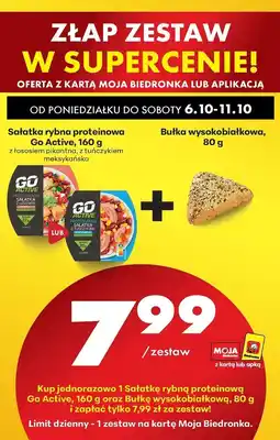 Biedronka Bułka wysokobiałkowa oferta