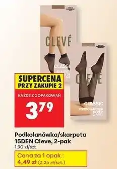 Biedronka Skarpetki 15 den Cleve oferta