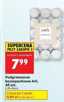 Biedronka Podgrzewacze bezzapachowe Aril oferta
