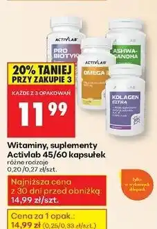 Biedronka Tabletki kolagen extra Activlab oferta