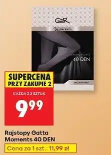 Biedronka Rajstopy moments funkcyjne 40 den rozm. 2-6 Gatta oferta