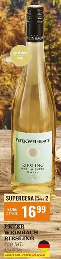 Biedronka Wino Peter Weinbach Riesling oferta