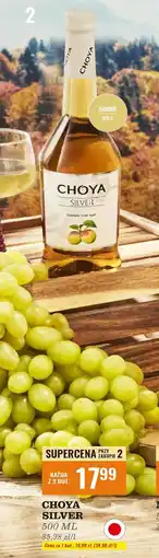 Biedronka Wino Choya Silver oferta