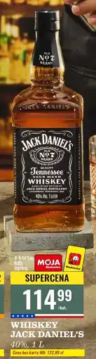 Biedronka Whiskey Jack Daniel's Old No. 7 oferta