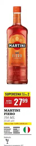 Biedronka Vermouth Martini Fiero oferta