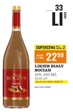 Biedronka Likier Biały Bocian Kukułki oferta