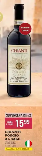 Biedronka Wino Chianti Poggio Al Sale oferta